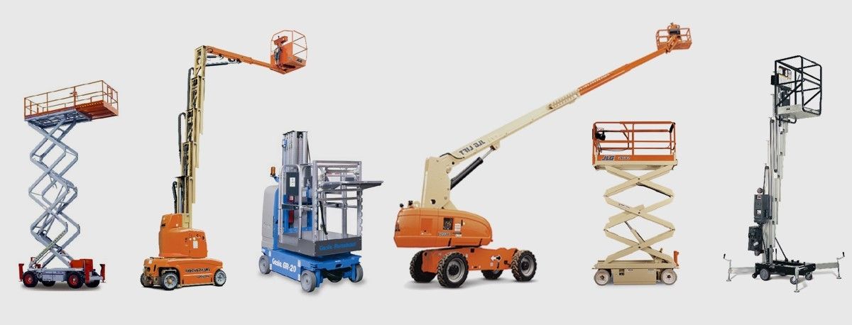 Piattaforme di lavoro mobili elevabili: a pantografo, a braccio articolato, verticali e a colonna